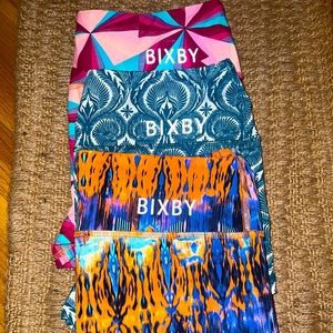 BIXBY compression shorts size medium (3 pairs) fit like Nike pros